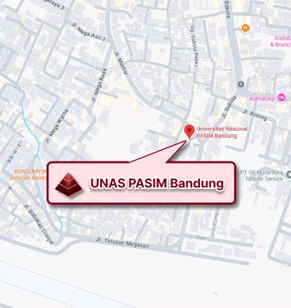 Location and Map UNAS PASIM Blended Nomor